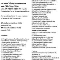 Red Apple Buffet Menu - Latest Buffet Ideas